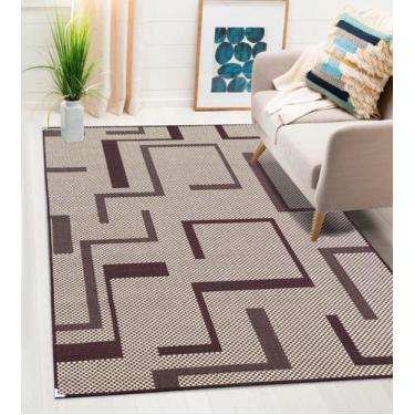 Imagem de Tapete Sala Quarto Moldura Sisal 200x150 Antiderrapante - Lancer, LABI