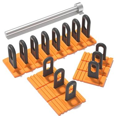 Imagem de Guangsheng Ferramentas de reparo de amolgadelas de carro ferramentas de remoção de reparo resistente sem pintura extrator de amolgadelas levantador de alça amarela abas de cola poderoso kit de