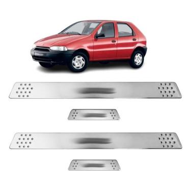 Imagem de Soleira para Porta Lateral Tuning Esportiva para carros 4 Portas (ABS)