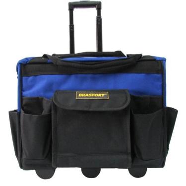 Imagem de Bolsa para Ferramentas Tipo Carrinho com 19 Bolsos - Brasfort