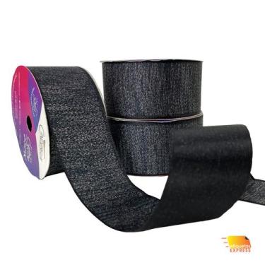 Imagem de Fita Cetim Lurex 38mm  Presente  Lembrancinha  Laços - Cinderela Fitas
