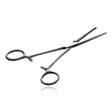 Imagem de Pinça Kocher 16cm Reta Aço Inoxidavel - CICARELLI
