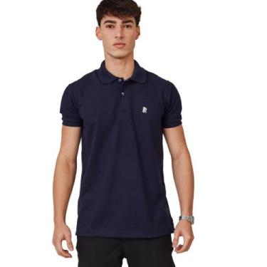 Imagem de Camisa Gola Polo Básica Malha Piquet - Pruner, Azul marinho, M