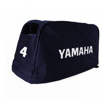 Imagem de Capa P/ Capô De Motor De Popa Yamaha 4 Hp C/ Tanque Em Cima - SPTS, Ún