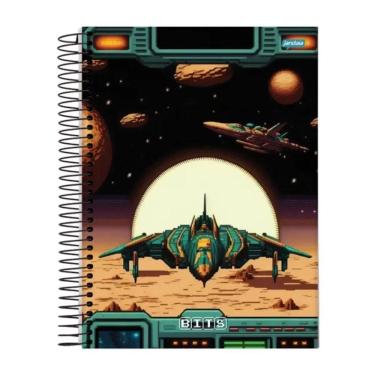Imagem de Caderno Universitário 1 Matéria 80f Bits Jandaia Nave
