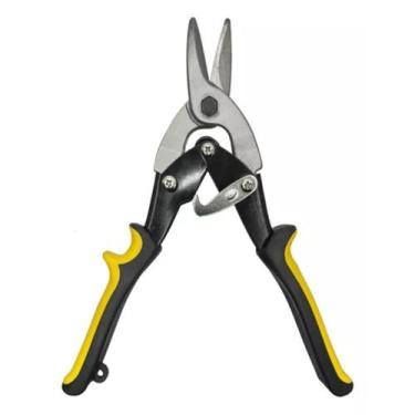 Imagem de Tesoura Aviação Funileiro Corte Reto Chapa Ferro Aço 10pol - EDA