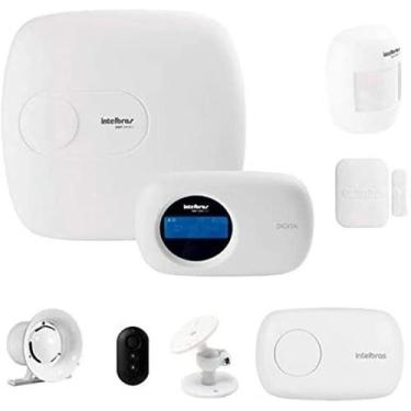 Imagem de Kit de Alarme Intelbras AMT 2018 E com 08 Sensores e Aplicativo