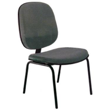 Imagem de Cadeira Diretor sem Braços Base Fixa com 4 pés Linha Uno - Design Offi