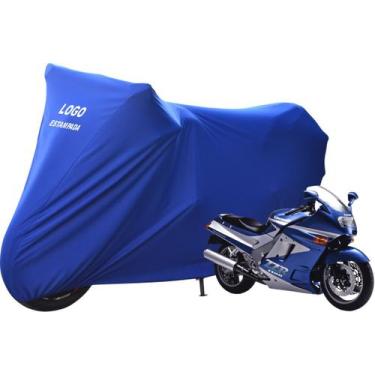 Imagem de Capa Para Proteger Moto Kawasaki Ninja ZZ R 1100 - Mz, Azul