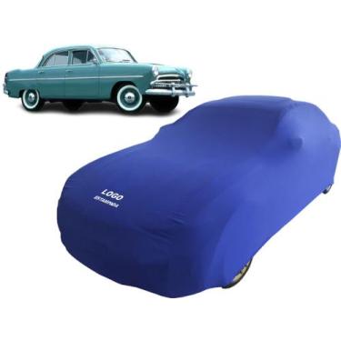 Imagem de Capa Automotiva AeroWillys  Carro Aero Willys 1962 Bolinha - Mz, Azul