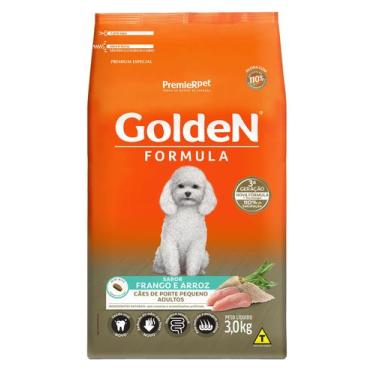 Imagem de GoldeN Formula Cães Adultos Porte Pequeno Frango & Arroz 3 kg - PREMIE