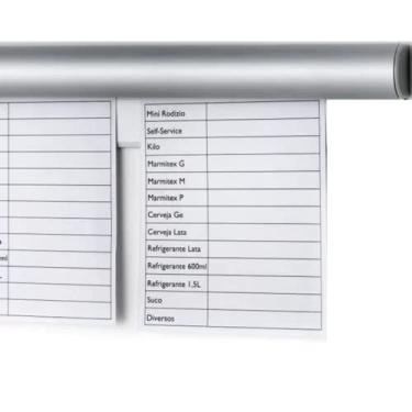 Imagem de Porta Comanda De Aluminio 60cm Restaurante Bares Pizzaria