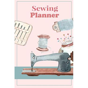 Imagem de Sewing Planner: A practical sewing Journal for the sewing lover, crafter and machinists - Graphic sewing equipment print