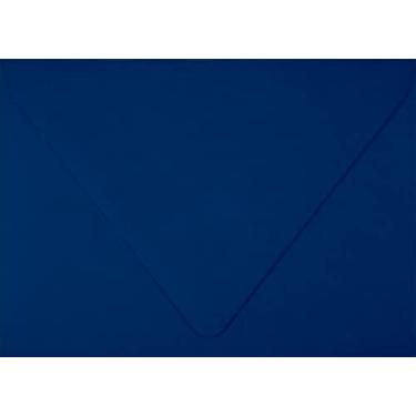 Imagem de LUXPaper Envelopes de convite com aba de contorno A1 4Bar | 9,5 cm x 13,5 cm | Azul marinho | Texto de 36,3 kg | 50 Qtd