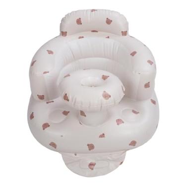 Imagem de Cadeira Inflável para Bebês, sofá Traseiro de Apoio para Sentar Com Bandeja, Banheiro, Grama, Beira-mar