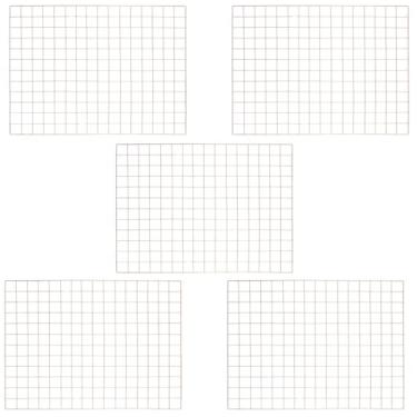 Imagem de Kit 5 Tela Memory Board Painel Decorativo Aramado Mural Fotos 60x80cm