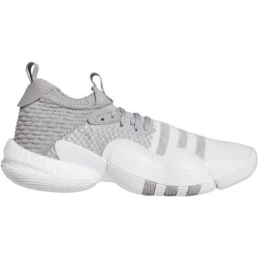 Imagem de adidas Tênis de basquete Trae Young 2 Cinza | Branco Tamanho 39 Médio, Cinza/branco, 41 BR