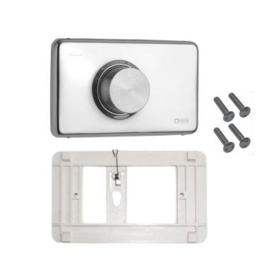 Imagem de Acabamento montreal m9000 inox acessibilidade c/parafuso -a604290100-m