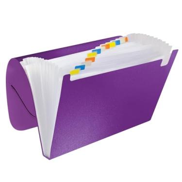 Imagem de DAC -Pasta Sanfonada A4 12 Divisões - Fun Roxo