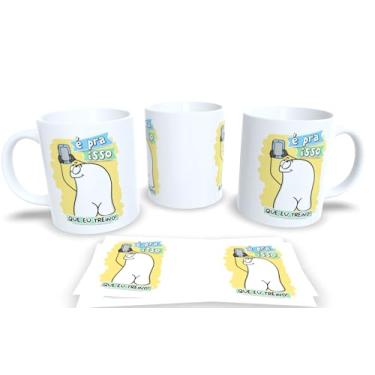 Imagem de Caneca Personalizada Com Frases Engraçadas, Divertidas e Deboche P22 (É pra isso que eu treino)