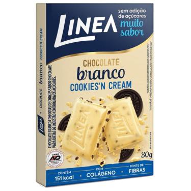Imagem de Chocolate Cookies'N Cream Linea 30g