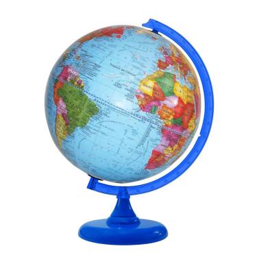 Imagem de Globo Terrestre Político 30 cm Diâmetro - Studio Régua Azul