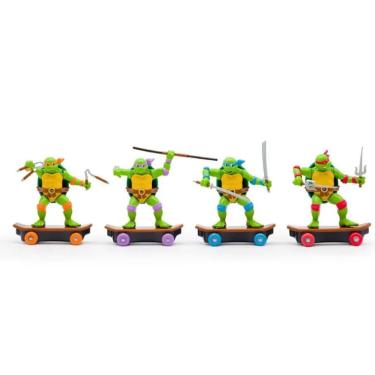 Imagem de Tartarugas Ninja Figura 12 Cm Michelangelo Candide 7407