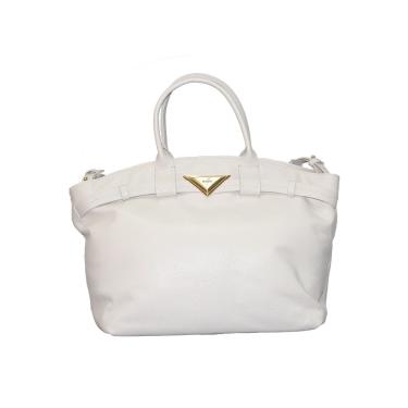 Imagem de Bolsa tote grande couro branca - schutz