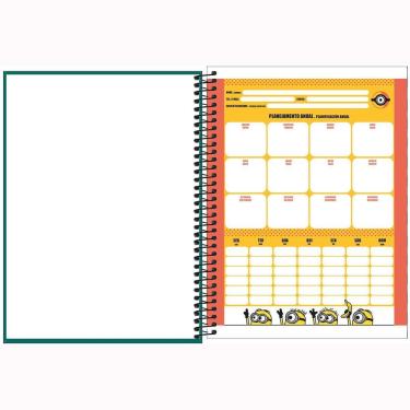 Imagem de Caderno Universitário Minions Capa Dura 10 Matérias 160Fls