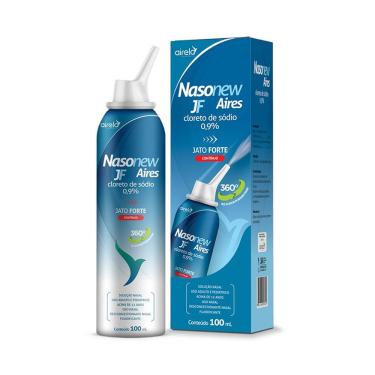 Imagem de Nasonew Aires 0,9% Spray Nasal Jato Contínuo Forte 360º 100ml