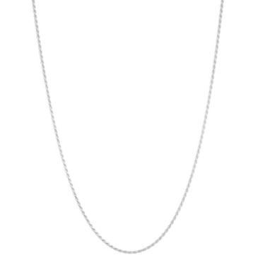 Imagem de Corrente Cordão Baiano 70cm Italiana Em Prata 925 - Dazzie, Prateado