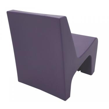 Imagem de Poltrona Berta Lilás Em Polietileno Tramontina