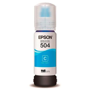 Imagem de Garrafa de Tinta Refil para Ecotank T504 Epson