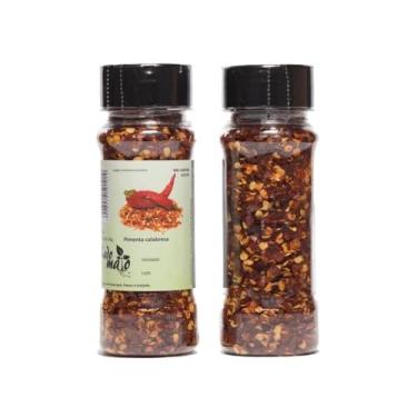 Imagem de PIMENTA CALABRESA FLOCOS 45G LADO MATO - POTE
