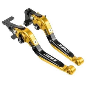Imagem de Alavancas de freio e embreagem ajustáveis ​​para motocicletas, peça de reposição, alavanca de manopla, acessórios para alavanca de freio e embreagem, para Yamaha XJ600 S DIVERSION 1993-2003
