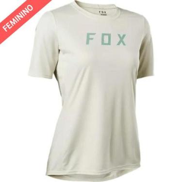 Imagem de Camisa Fox Feminina Ranger Moth Manga Curta, 3, Gelo, PP