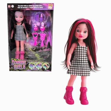 Imagem de Boneca Zombie Girls Vamp – Bee Toys – Boneca Vampira com Estilo Gótico e Detalhes Assustadoramente Divertidos – Brinquedo Infantil para Meninas Criativas