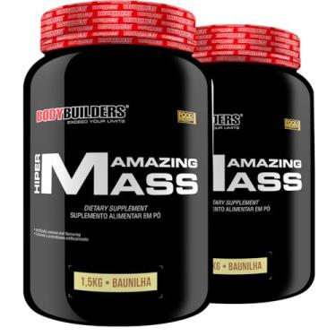 Imagem de Kit 2x Amazing Mass 1,5kg - Bodybuilders (Médio, Baunilha)