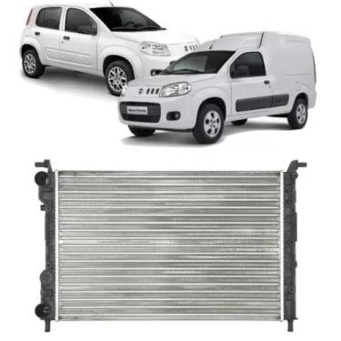 Imagem de Radiador Uno Fiorino 1.0 1.3 8v 2004 2005 2006 2007 A 2013 - Lpl Autom