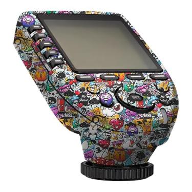 Imagem de X Pro Flash Skin Coat Wrap Película Protetora Decalque Corpo Adesivo Anti-riscos Acessórios para Godox XPro Wireless Flash Trigger (Graffiti White)