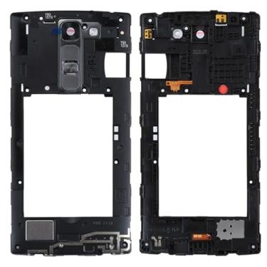 Imagem de YUNCHAO Acessórios telefônicos Para LG C90 H500 Middle Frame Moldura com Buzzer de Ringer de alto -falante e lente da cmera traseira e boto home Substituição do telefone celular