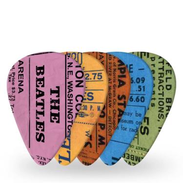 Imagem de Palheta Celulóide .70mm Beatles 10 Un DAddario 1CWH4-10B11