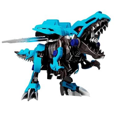 Imagem de Blocos de Montar Dinossauro Robotics Mecânico Luz e Som R3200 - BBR Toys