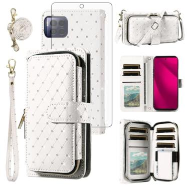 Imagem de Asuwish Capa de telefone para Revvl 7 Pro ZSZXLLB EUA branca