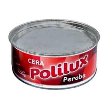 Imagem de Cera Pastosa Polilux Para Móveis Madeira Lata Peroba 400G - Borlen