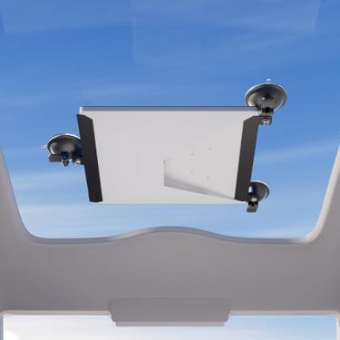 Imagem de Starlink Mini Suporte de ventosa de teto solar, suporte de ventosa pegajoso para carro e janela de teto solar, kit de montagem