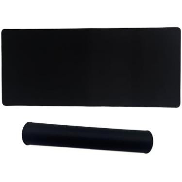 Imagem de Cmhoo Tapete de mouse para jogos XXL 81,5 x 15,7 x 15,7 mouse pad profissional grande e tapete de mouse para jogos de computador - 80 x 40 preto