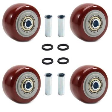 Imagem de Caster Wheels Swagwert de 2,5 polegadas Heavy Duty 100 kg 4 unidades