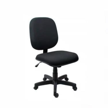 Imagem de Cadeira de Escritório Giratória Diretor Lisa cor Preta