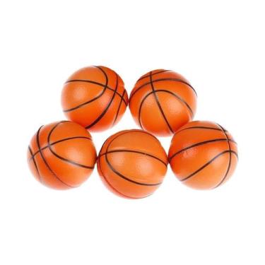 Imagem de Bolas De Descompressão De Esponja PU Elástica 5 PCS Para Basquete, Fut